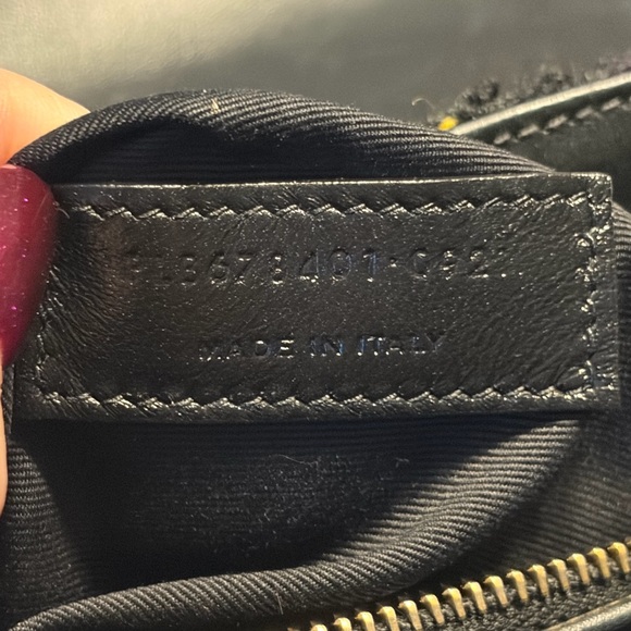 Yves Saint Laurent Multicolor Tweed Crossbody Toy Bag - Picture 6 of 7